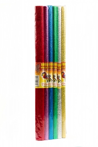 Aluminijumski krep papir 100x50 cm Tymos roze