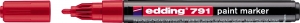 Paint marker E-791 1-2mm Edding crvena