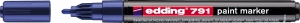 Paint marker E-791 1-2mm Edding plava