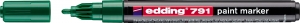Paint marker E-791 1-2mm Edding zelena