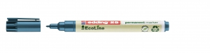 Marker permanent E-25 EcoLine 1mm, zaobljeni Edding plava