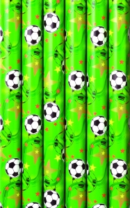 Ukrasni papir 2mx70cm Football Zöwie