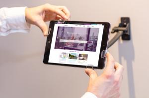 Držač za tablet 7"-10" zidni, Tarifold - Djois 