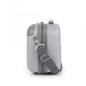 Neseser 30x23x15 cm 10l Balance srebrna