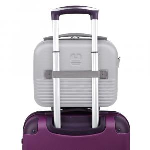 Neseser 30x23x15 cm 10l Balance srebrna