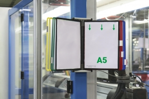 Stalak zidni čelični sa 10 ramova A5 Tarifold-Djois Tarifold