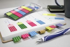 Page Marker "pencil style" 6x25l, 18x55mm 