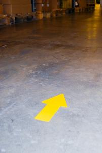 Simboli za podno obeležavanje "strelica" 1/10, Tarifold - Djois žuta