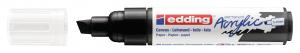 Akrilni marker E-5000 broad 5-10mm kosi vrh crna