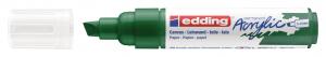 Akrilni marker E-5000 broad 5-10mm kosi vrh zelena