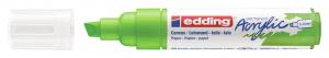 Akrilni marker E-5000 broad 5-10mm kosi vrh limun zelena