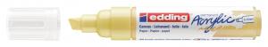 Akrilni marker E-5000 broad 5-10mm kosi vrh nežno žuta