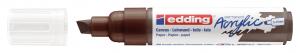 Akrilni marker E-5000 broad 5-10mm kosi vrh tamno braon