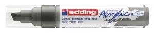 Akrilni marker E-5000 broad 5-10mm kosi vrh antracit