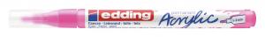 Akrilni marker E-5300 fine 1-2mm obli vrh neon roze