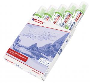 Akrilni marker E-5400 double-liner sa dva vrha limun zelena