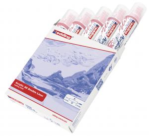Akrilni marker E-5400 double-liner sa dva vrha nežno roze