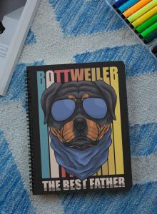 Sveska sa spiralom MANDALA A6 100 listova muški motiv dikto