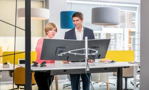 Držač za monitor dupli "MY twin arm 2.0 C" 