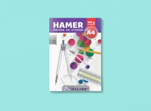 Hamer A4 ris 50/1 190 gr