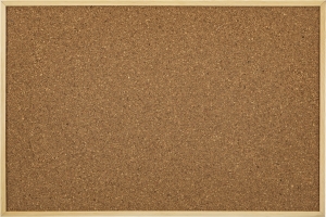 Tabla od prirodne plute sa drvenim ramom 60x90 Noki