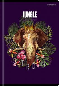 Sveska A5 SuperPremium TP 96 lista Jungle, 70g karo