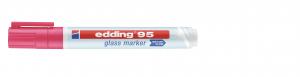 Marker za staklenu tablu E-95 1,5-3mm, zaobljeni roze