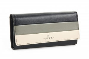 Novčanik ženski veliki classic 1128 190X95X35 Verde crna