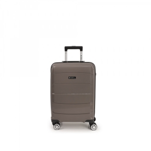 Kofer mali (kabinski) 37x55x21 cm  Polypropilen 36l-2,6 kg Midori Gabol siva