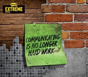 Post-it® Extreme Notes 76mmx76mm, 45 listova, pak.12 blokčića