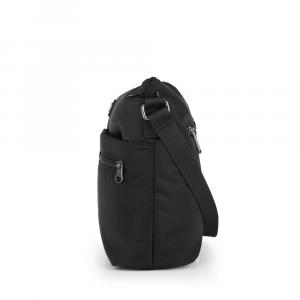 Torba na rame ženska 23x24x9 cm Bio crna