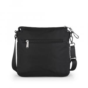 Torba na rame ženska 23x24x9 cm Bio crna