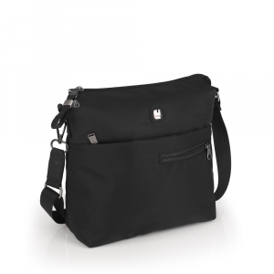 Torba na rame ženska 23x24x9 cm Bio Gabol crna