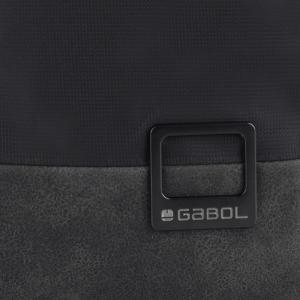 Torba na rame muška "cross" 12x18x4 cm Stone crna