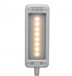 Stona lampa LED MAUL "pearly colour vario" sa dimerom bela
