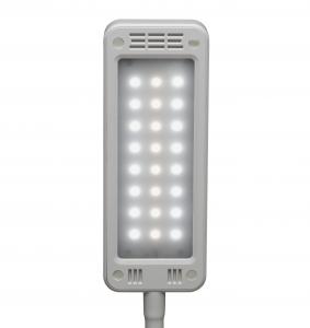 Stona lampa LED MAUL "pearly colour vario" sa dimerom bela