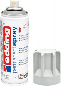 Permanent sprej E-5200 mat, 200 ml siva