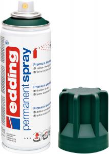 Permanent sprej E-5200 mat, 200 ml zelena