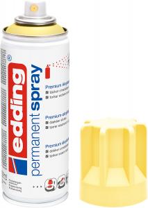 Permanent sprej E-5200 mat, 200 ml pastelno žuta