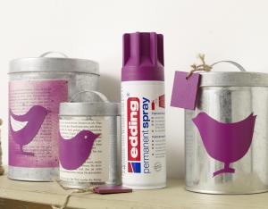 Permanent sprej E-5200 mat, 200 ml mramorno zelena