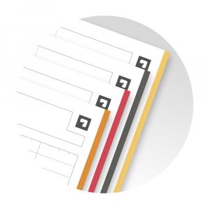 Sveska Oxford International Filingbook A4+ linije 