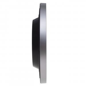 Zidni sat analogni MAUL "step" quarz srebrna