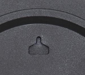 Zidni sat analogni MAUL "step" quarz srebrna