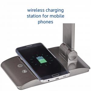 Stona lampa LED MAUL "stella" sa dimerom i bežičnim punjačem antracit