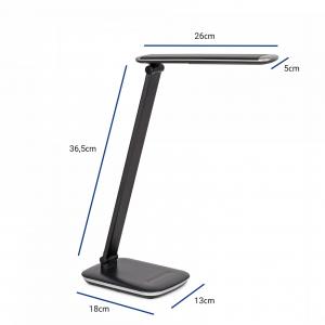 Stona lampa LED MAUL "jazzy" sa dimerom crna