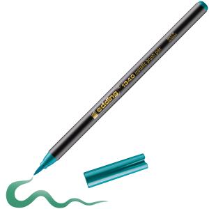Brush flomasteri E-1340, 1-6 mm metalik Edding zelena