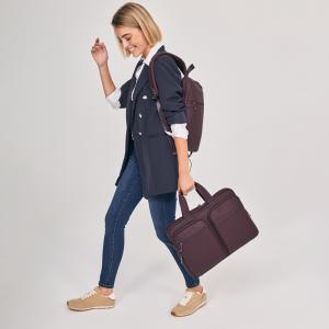 Notebook torba 42x31x7 cm  15,6" Pause bordo