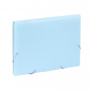 Expanding organizer sa 6 pregrada i gumicom Rainbow Pastel sortirano