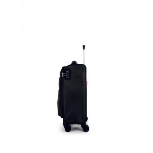 Kofer mali (kabinski) 38x55x20 cm  polyester 31l-2 kg Cloud extra light crna