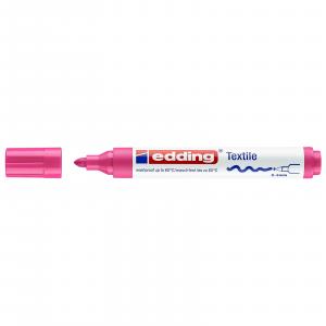 Vodootporni marker T-SHIRT E-4500 2-3mm Edding neon roze